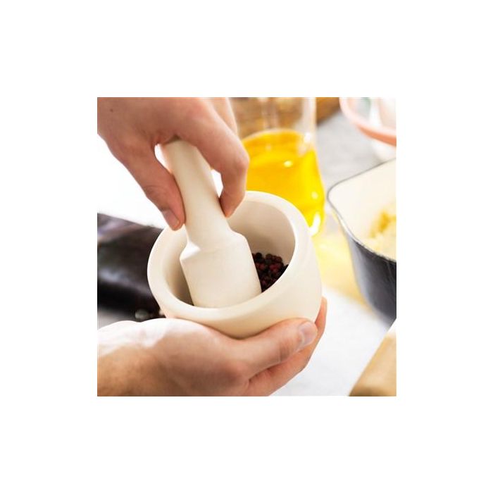 Berghoff 3950032 Mortero y Maza Pequeño para Hierbas y Especias, Conserva Aromas y Sabores 1 Berghoff 3950032 Mortero y Maza Pequeño para Hierbas y Especias, Conserva Aromas y Sabores 1