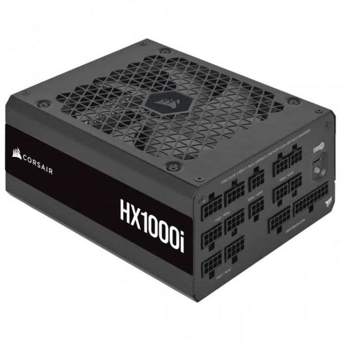 Corsair HX1000i Fuente de Alimentación 1000W 80+ Platinum Modular, ATX 3.0, PCIe 5.0, Compatible con NVIDIA 4000 y AMD Ryzen 7000, CP-9020259-EU 1 Corsair HX1000i Fuente de Alimentación 1000W 80+ Platinum Modular, ATX 3.0, PCIe 5.0, Compatible con NVIDIA 4000 y AMD Ryzen 7000, CP-9020259-EU 1