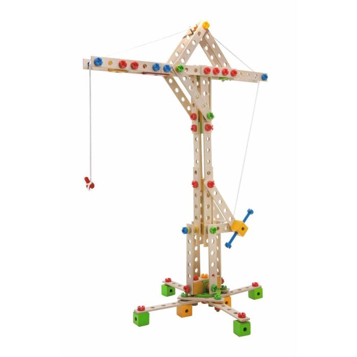 Eichhorn Juego de Construcción 8 en 1: Conjunto de 300 piezas para crear Turbina Eólica, Grúa, Aviones y más vehículos 11 Eichhorn Juego de Construcción 8 en 1: Conjunto de 300 piezas para crear Turbina Eólica, Grúa, Aviones y más vehículos 11