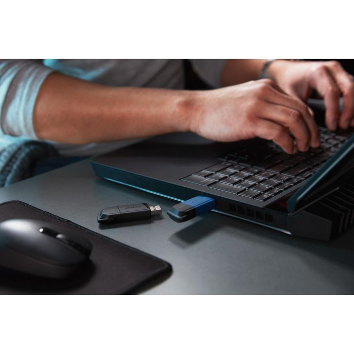 Kingston DataTraveler Exodia M 64GB USB 3.2 Gen 1 (USB 3.0) Negro/Azul - Pack de 2 Pendrives 3 Kingston DataTraveler Exodia M 64GB USB 3.2 Gen 1 (USB 3.0) Negro/Azul - Pack de 2 Pendrives 3