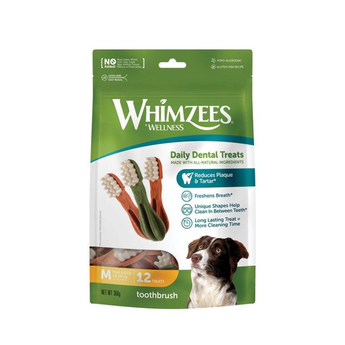 Whimzees Toothbrush star m 6x12uds 0 Whimzees Toothbrush star m 6x12uds 0