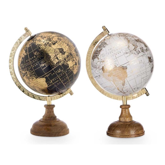 Globo Terraqueo 15Cm Surtidos Oro Giftdecor (8 Unidades) 2 Globo Terraqueo 15Cm Surtidos Oro Giftdecor (8 Unidades) 2