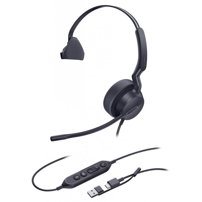 Yealink Headset UH42 Mono para Teams, USB-C/A 1 Yealink Headset UH42 Mono para Teams, USB-C/A 1