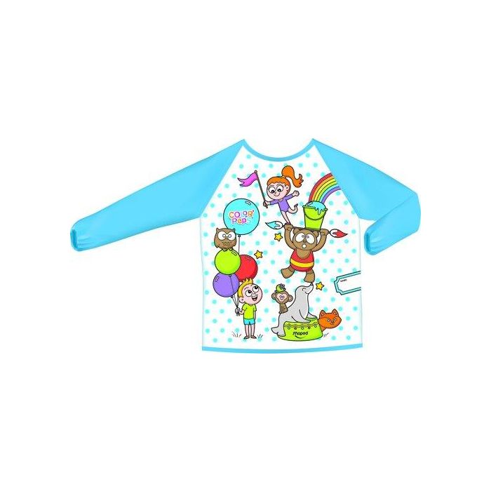 Maped 820310 Baby Delantal Color'Peps Early para Niños 82-110 cm, Multicolor, 1-5 Años