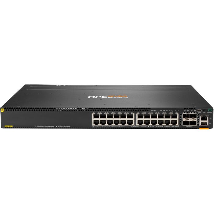 HP Enterprise Aruba CX 6300M 24 Puertos Gigabit PoE 4 Puertos SFP56 Switch Gestionado L3 Montaje en Rack 1U 0 HP Enterprise Aruba CX 6300M 24 Puertos Gigabit PoE 4 Puertos SFP56 Switch Gestionado L3 Montaje en Rack 1U 0