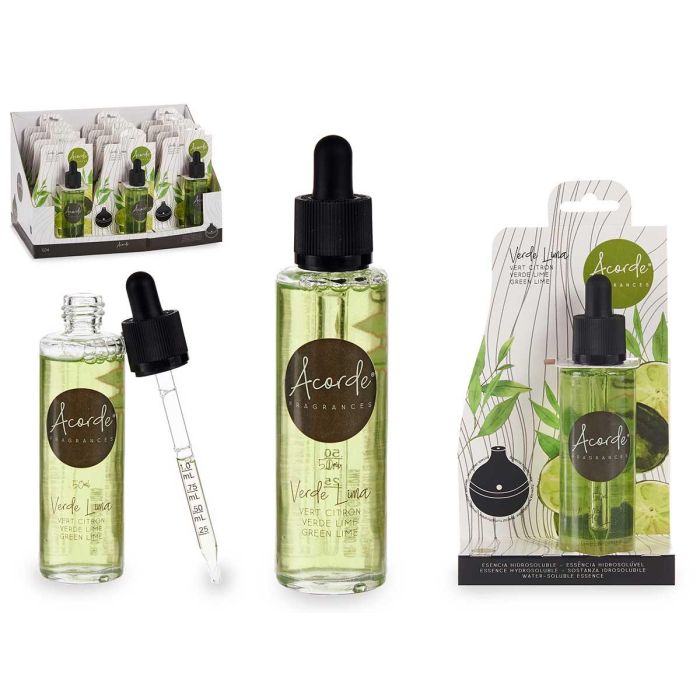 Esencia Hidrosoluble Verde Lima 50 ml - Acorde (24 Unidades) Esencia Hidrosoluble Verde Lima 50 ml - Acorde (24 Unidades)