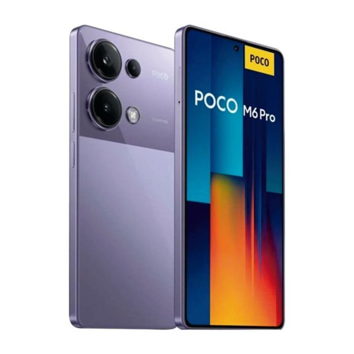Smartphone Xiaomi Poco M6 Pro 6,67" Octa Core 12 GB 512 GB Púrpura 3 Smartphone Xiaomi Poco M6 Pro 6,67" Octa Core 12 GB 512 GB Púrpura 3