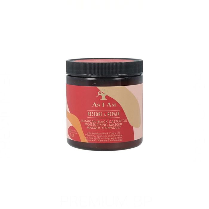 As I Am Mascarilla Restore & Repair con Aceite de Ricino Negro Jamaicano 227 gr As I Am Mascarilla Restore & Repair con Aceite de Ricino Negro Jamaicano 227 gr