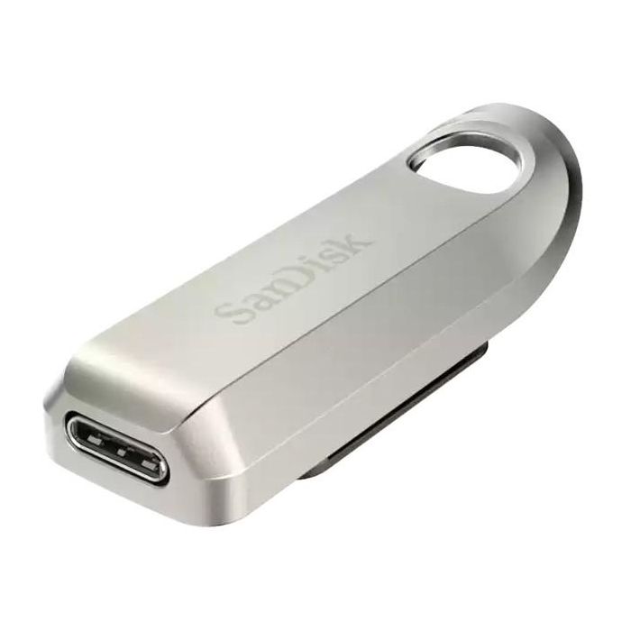 SanDisk Ultra Luxe USB 32GB Tipo C 400MB/s USB 3.2 Gen 1 Deslizable Plata 2