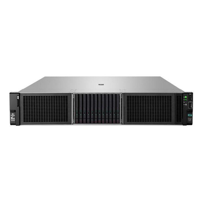 Hewlett Packard Enterprise Intel Xeon Silver 4509Y (2.6GHz, 22.5MB L3), 32GB (1 x 32GB) DDR5 RDIMM, 8SFF, Broadcom MR408i-o, 1x 1000W PS 2 Hewlett Packard Enterprise Intel Xeon Silver 4509Y (2.6GHz, 22.5MB L3), 32GB (1 x 32GB) DDR5 RDIMM, 8SFF, Broadcom MR408i-o, 1x 1000W PS 2