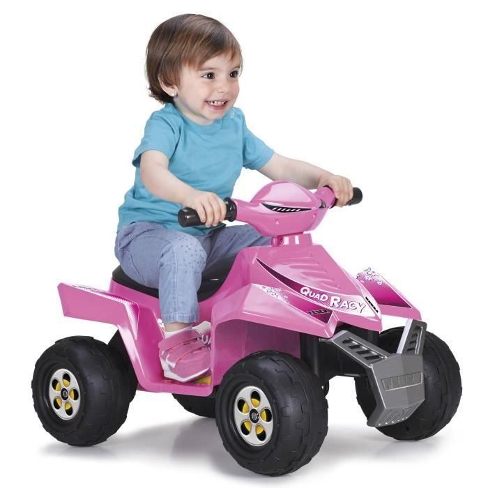 FEBER - Quad Racy Pink - Vehículo eléctrico para niños de 6 voltios 1 FEBER - Quad Racy Pink - Vehículo eléctrico para niños de 6 voltios 1