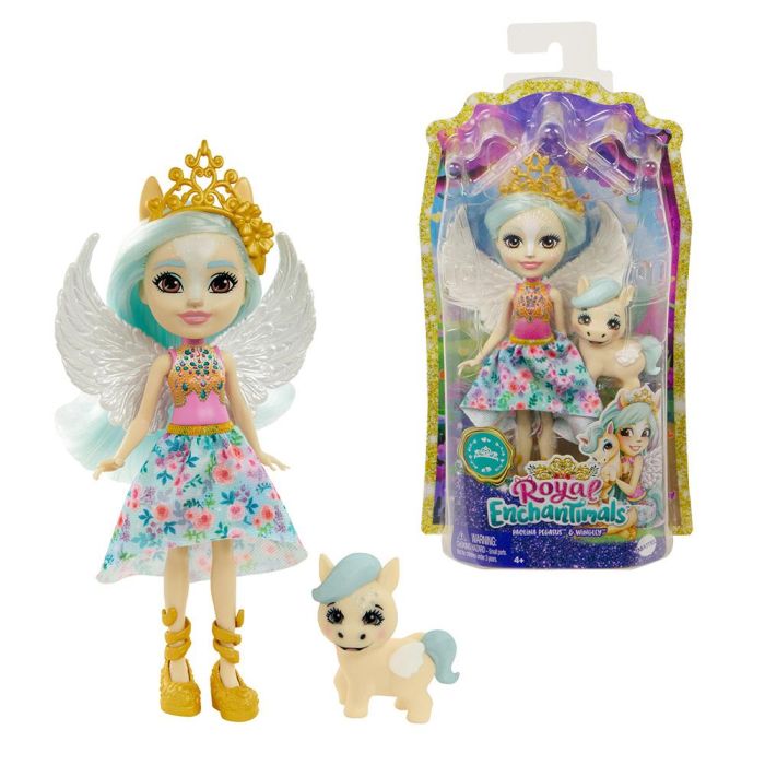 Muñeca Royal Enchantimals Pegaso Gyj03 Mattel Muñeca Royal Enchantimals Pegaso Gyj03 Mattel