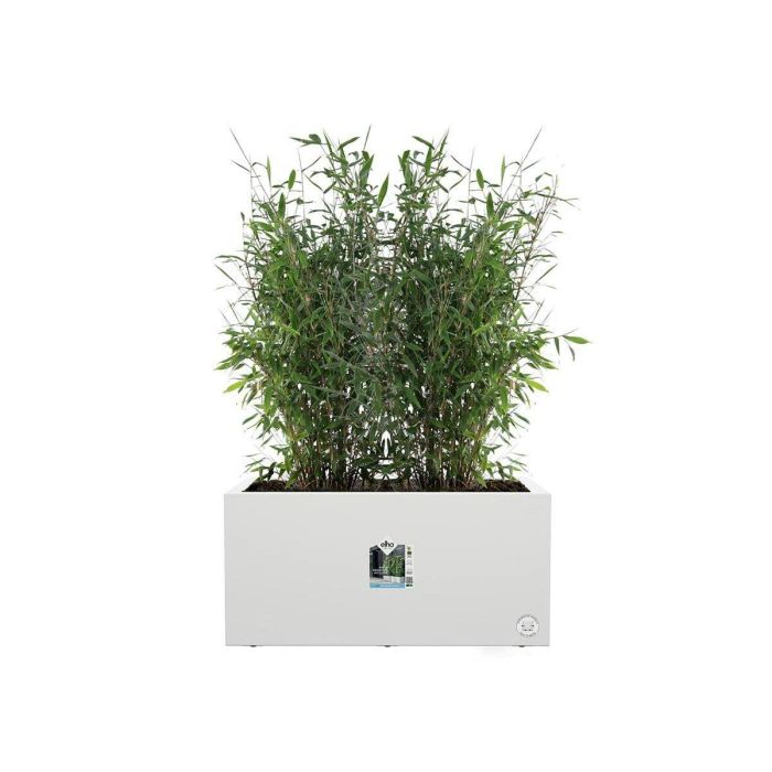 Elho ELH8711904499600 Jardinera Vivo Next Long 60 - Blanco - L 59 x B 30 x H 29 cm - interior/exterior - 100% reciclado 4