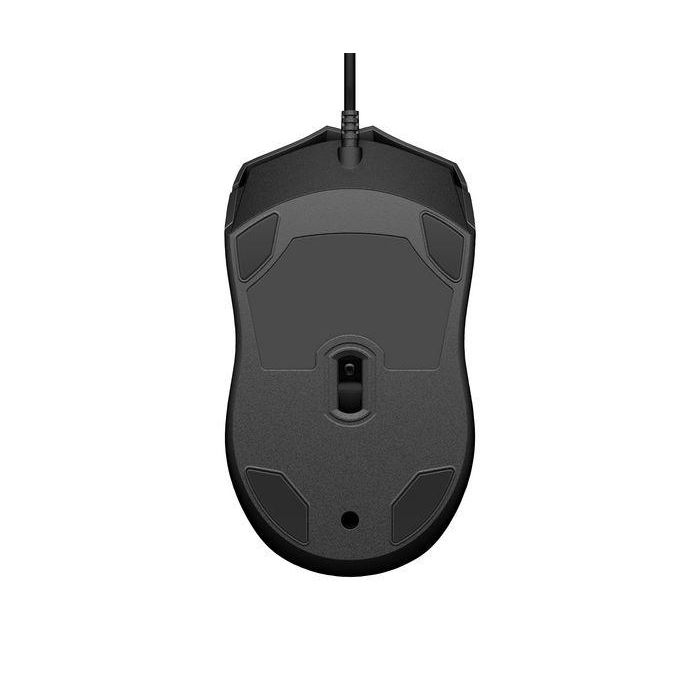 HP Mouse con Cable 100, Diseño Ambidiestro Ergonómico para Comodidad Todo el Día y Movimientos Fluidos 6