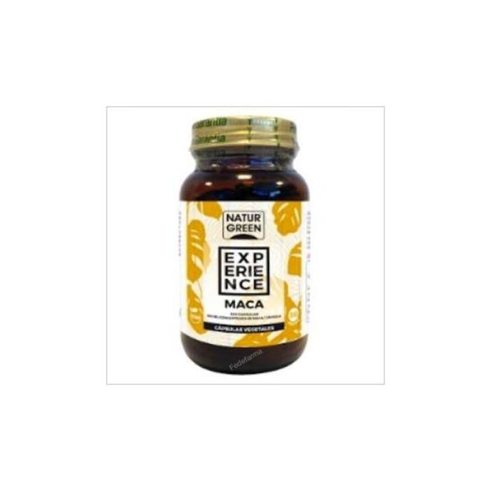 NATURGREEN Maca Andina Ecológica 120 Cápsulas – Complemento Alimenticio de Raíz de Maca en Polvo