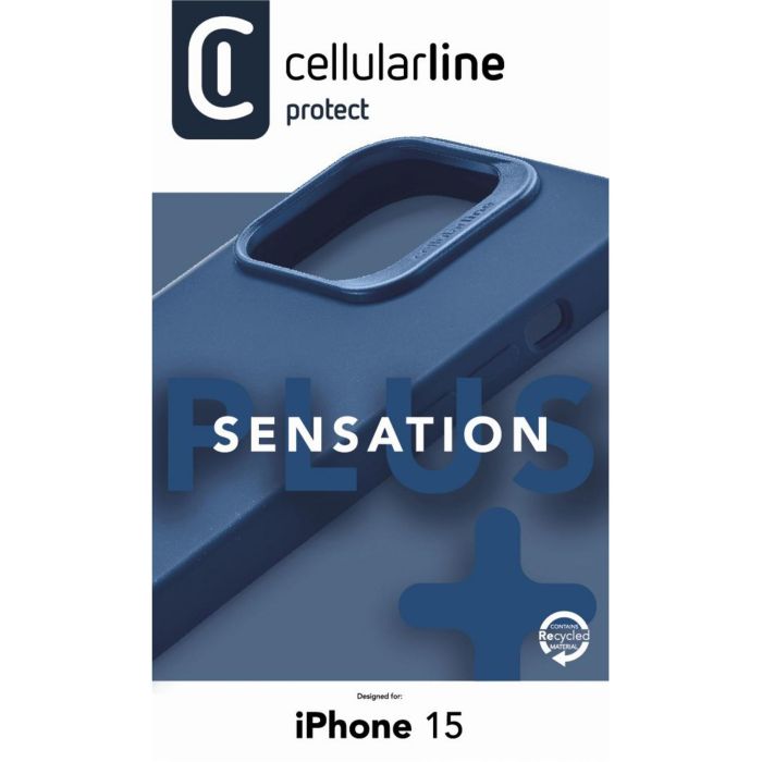Cellularline Sensation Case iPhone 15 Blue 1