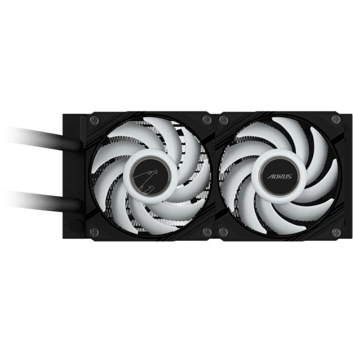 Gigabyte AORUS WATERFORCE II 240 G2 Kit Refrigeración Líquida AIO CPU 2x120mm RGB Compatible Intel LGA 1200/1700 y AMD AM4/AM5 4