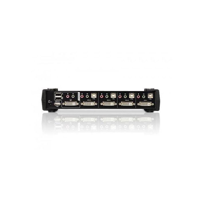 Aten CS1764A interruptor KVM Negro 1 Aten CS1764A interruptor KVM Negro 1