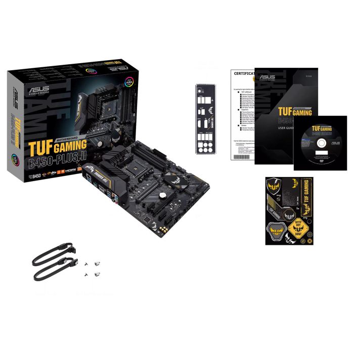 ASUS Placa Base TUF GAMING B450-PLUS II ATX AM4 DDR4