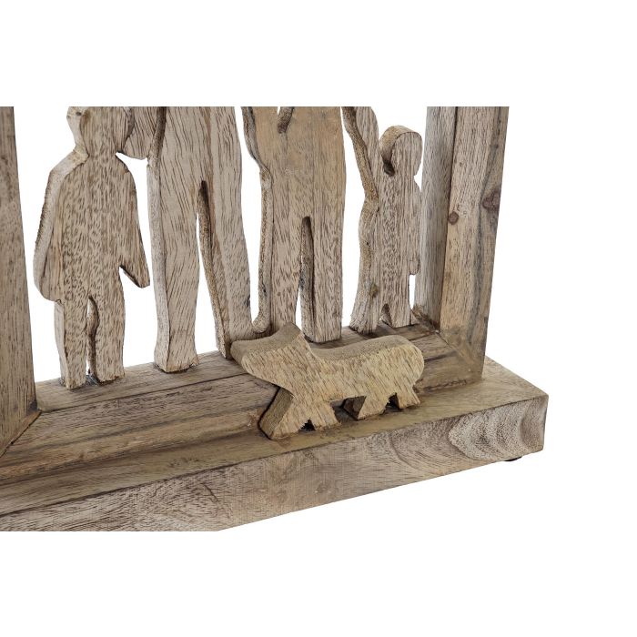 Figura Decorativa DKD Home Decor Marrón Madera de mango Moderno Familia (30 x 8 x 39 cm) 2 Figura Decorativa DKD Home Decor Marrón Madera de mango Moderno Familia (30 x 8 x 39 cm) 2