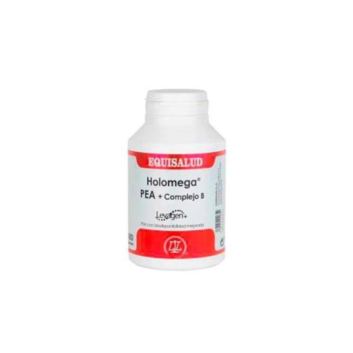 Holomega Pea + Complejo B 180 Cápsulas con Levagen Plus para Inflamación, Vitaminas B y Biodisponibilidad Mejorada