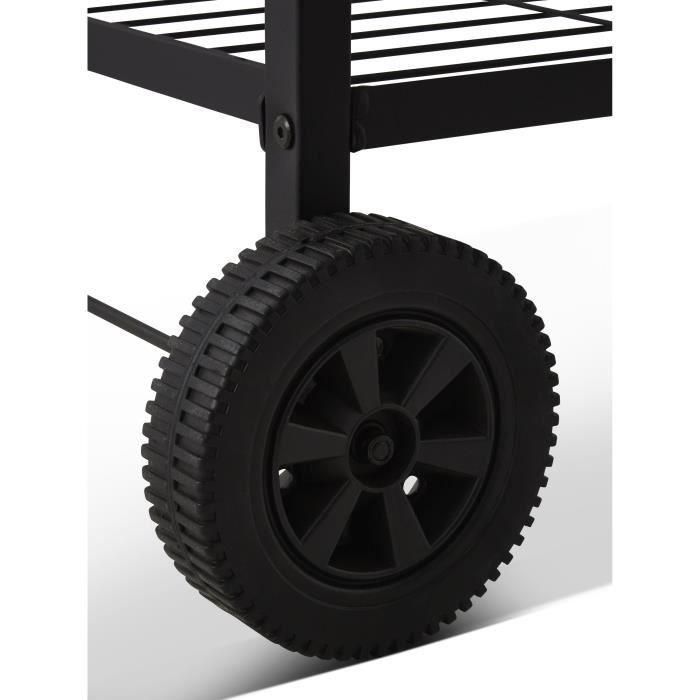 Trolley BRASERO para plancha - Acero - 85 cm 4 Trolley BRASERO para plancha - Acero - 85 cm 4