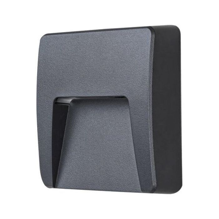 RABALUX RAB-8893 Aplique Exterior Trento LED 3W 100Lm IP65 Blanco Cuadrado 120x120mm 4000K Luz Blanca Natural 5