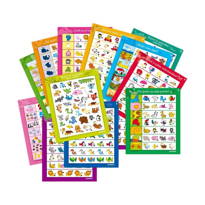 Juego Educativo Diset The animals Lápiz Luces con sonido (ES) 4