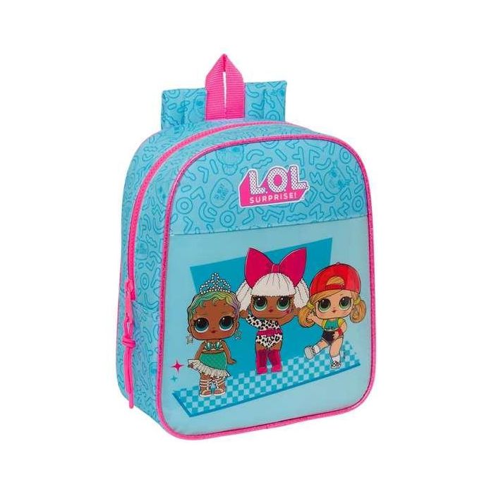 Mochila Infantil LOL Surprise! Divas Azul 22 x 27 x 10 cm