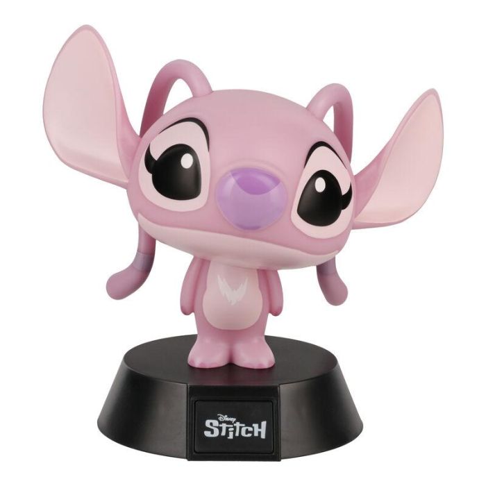 Paladone Lámpara LED Decorativa Icon Disney Stitch y Angel de Lilo & Stitch, 10 cm de Alto, Funciona con Pilas, Producto Oficial Paladone Lámpara LED Decorativa Icon Disney Stitch y Angel de Lilo & Stitch, 10 cm de Alto, Funciona con Pilas, Producto Oficial