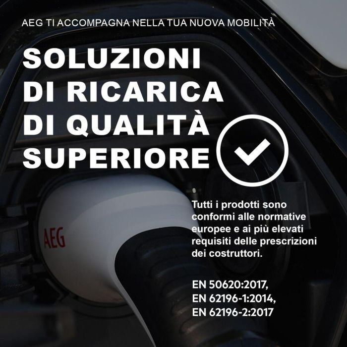 Aeg Cable de carga 5123 para vehículos eléctricos e híbridos enchufables - Trifásico 16A 480V AC - 5m 1