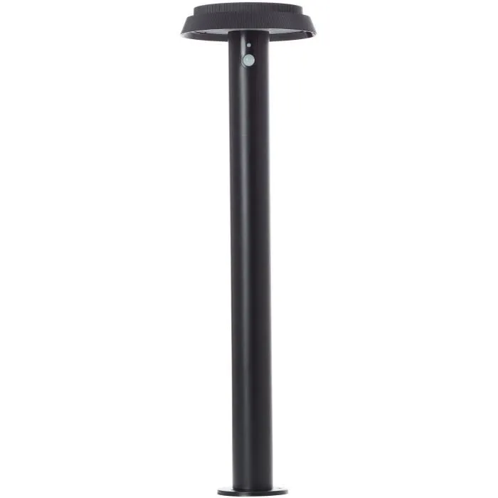 Brilliant BRI4004353437847 Poste de Exterior LED y Solar con Detector de Movimiento, Metal y Plástico, 4W, Negro 3