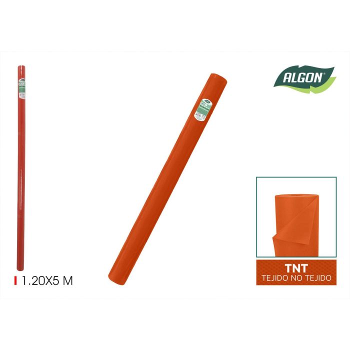 Mantel TNT Orange 1.20x5 m - Algon (16 Unidades)