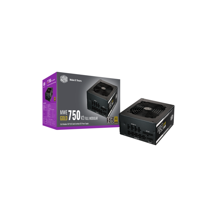 Cooler Master MWE Gold 750 V2 ATX 3.0 Ready unidad de fuente de alimentación 750 W 24-pin ATX Negro 11