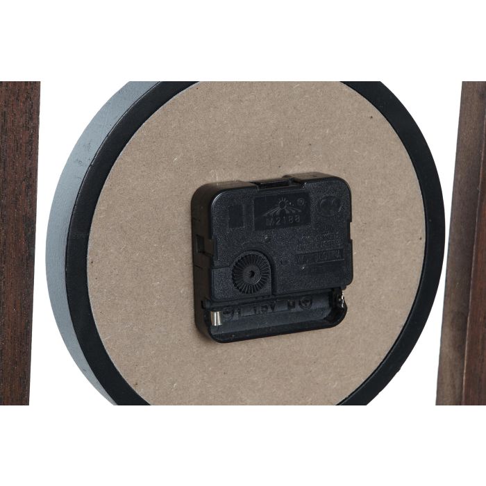 DKD Home Decor Reloj Loft Natural Negro 6 x 17 x 50 cm (2 Unidades) 3