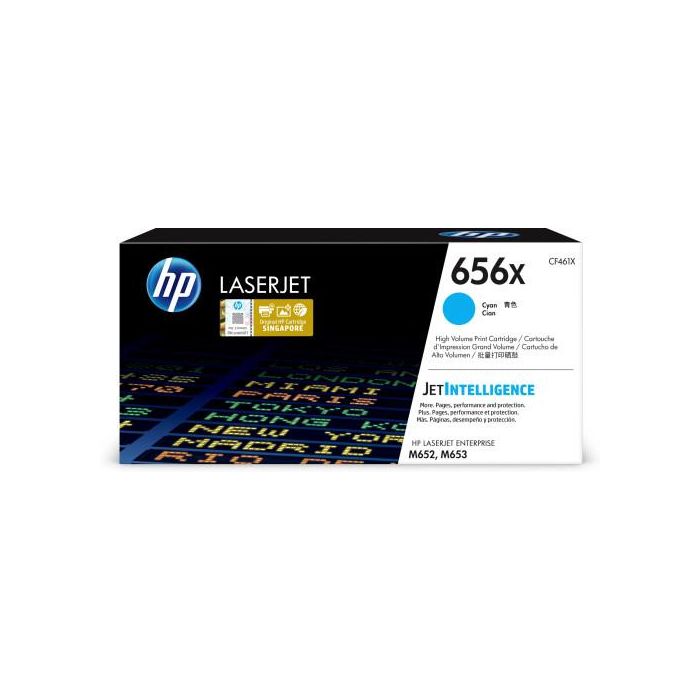 HP 656X Toner Cian Alta Capacidad HP656X (CF461X) 1