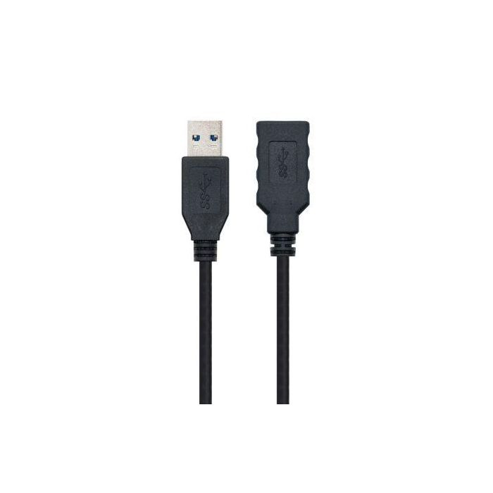 NANO CABLE Cable USB 3.0 A/M - USB 3.0 A/H 2.0M Negro 1 NANO CABLE Cable USB 3.0 A/M - USB 3.0 A/H 2.0M Negro 1