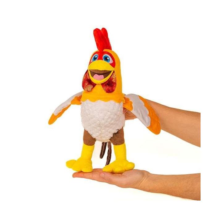 Peluche musical gallo bartolito de la granja de zenón 13x17x34 cm 1 Peluche musical gallo bartolito de la granja de zenón 13x17x34 cm 1
