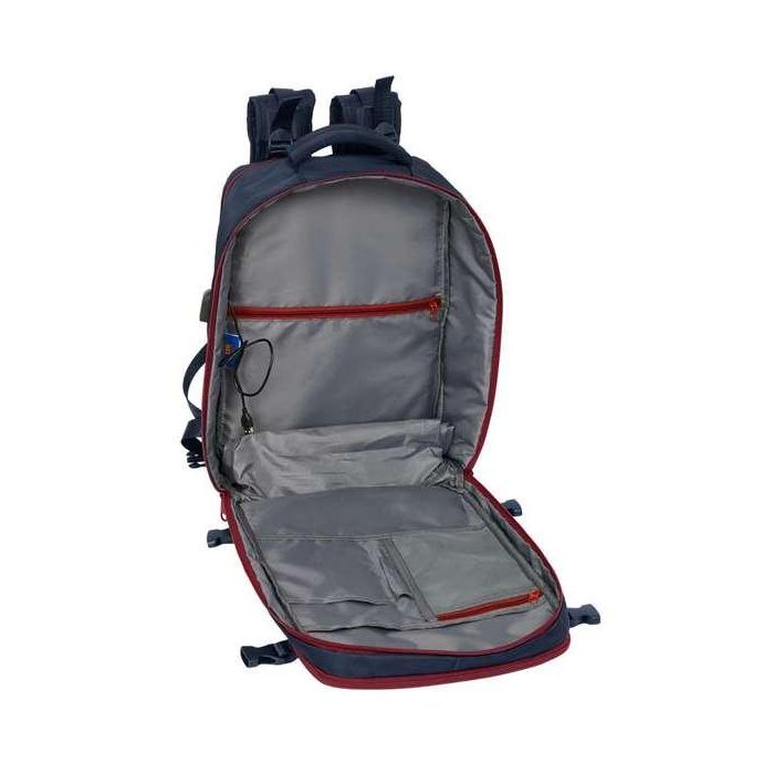 Safta Mochila Viaje Cabina Portátil 15,6 pulgadas F.C. Barcelona 1ª Equipación Temporada 25/26 440x290x190 mm 5 Safta Mochila Viaje Cabina Portátil 15,6 pulgadas F.C. Barcelona 1ª Equipación Temporada 25/26 440x290x190 mm 5