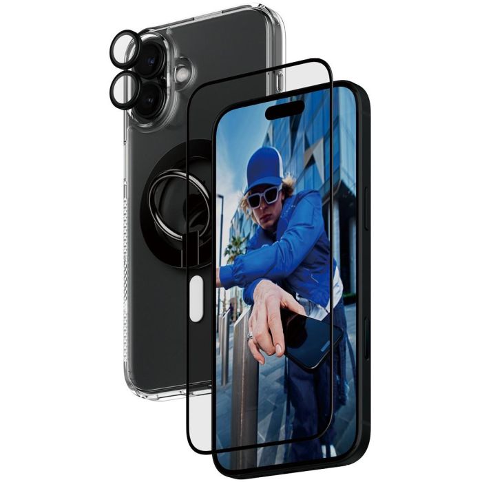 PanzerGlass 4-in-1 Protección Completa iPhone 16 Plus