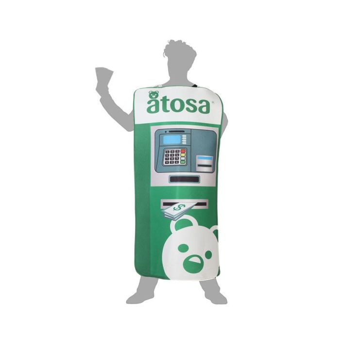 Disfraz Cajero para Hombre Adulto, Tema Broma, Incluye Peto - Verde 2 Disfraz Cajero para Hombre Adulto, Tema Broma, Incluye Peto - Verde 2