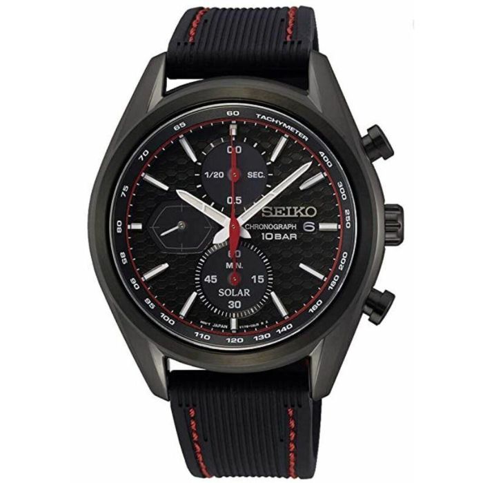 Reloj Hombre Seiko SSC777P1 Negro Reloj Hombre Seiko SSC777P1 Negro