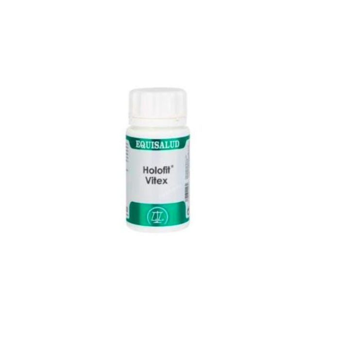 Holofit Vitex 50 Cápsulas. Sauzgatillo para síndrome premenstrual. Apto vegetarianos y diabéticos