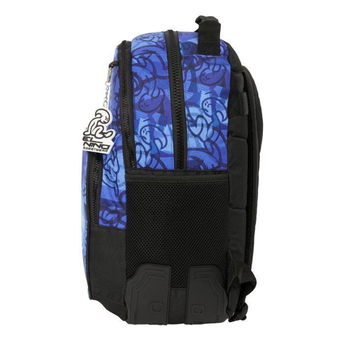 Mochila Escolar El Niño Roller Azul Negro 32 x 42 x 15 cm 1