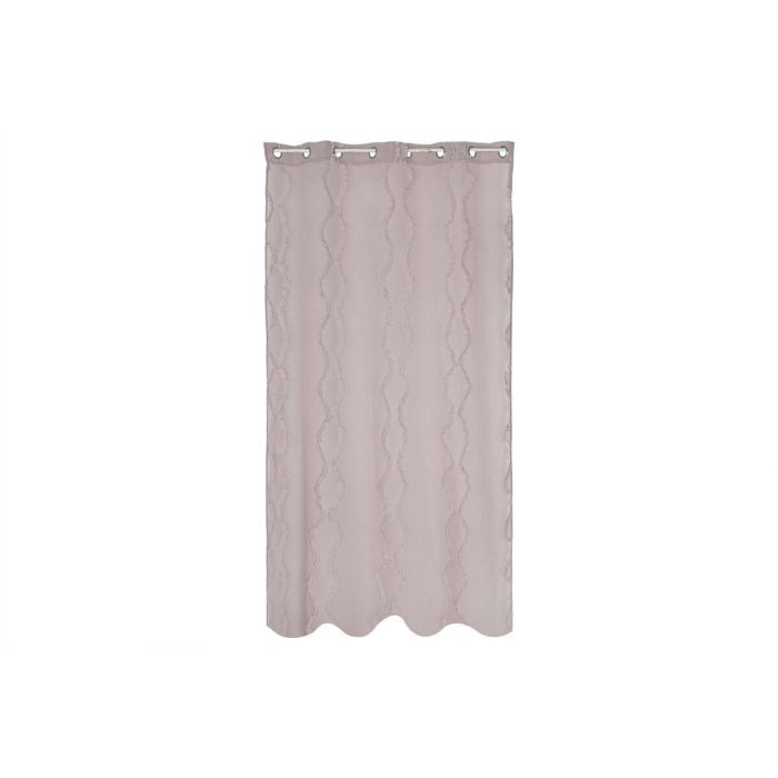 Cortina Boho DKD Home Decor Rosa Palo 260 x 140 cm