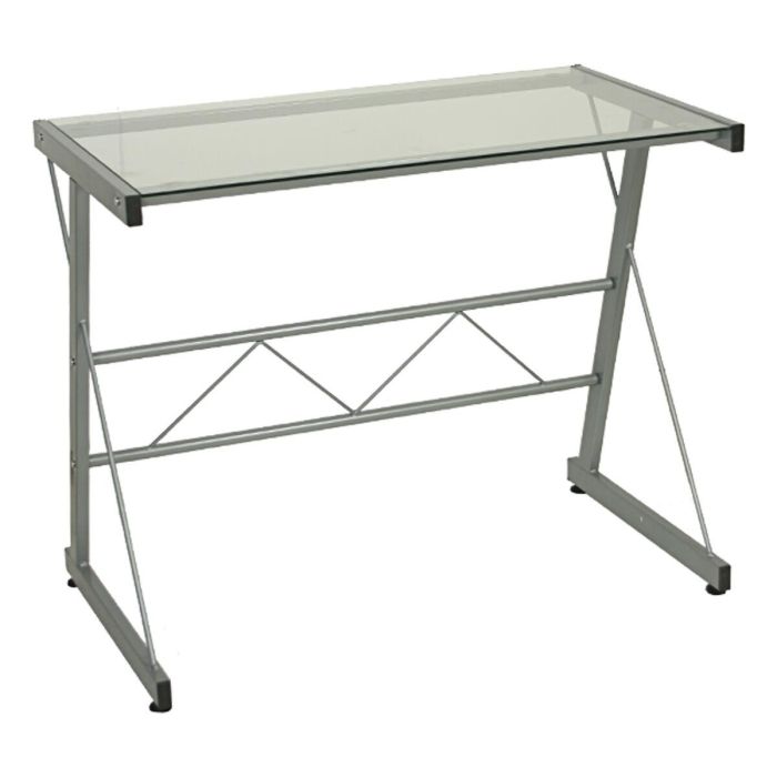 Mesa de Escritorio Alexandra House Living Gris Metal 90 x 72 x 50 cm 1