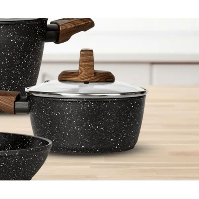 Sartén Smile MGK-24 Madera Ø 24 cm Ø 16 cm Aluminio