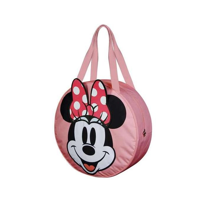 Karactermania Bolsa de Playa Jumbo Minnie Mouse Face, Poliéster, Multicolor, 53 x 16 x 50 cm