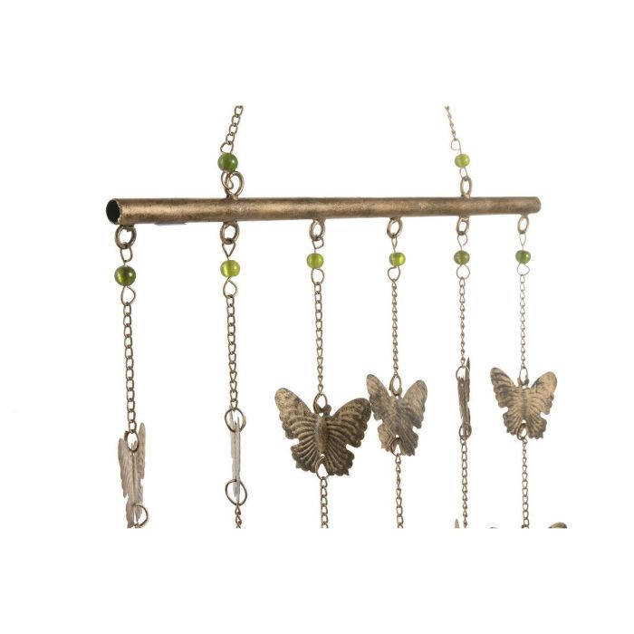 DKD Home Decor Decoración Colgante Mariposas Dorado 2 x 88 x 37 cm 2