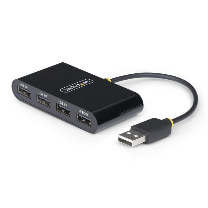 StarTech.com Interface Hub USB 2.0 480 Mbit/S Black